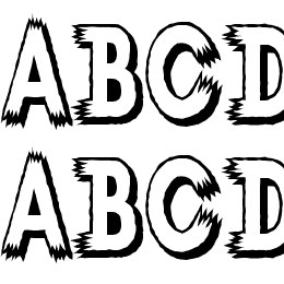 weird Font File