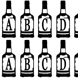 Whiskey Bottle Font File