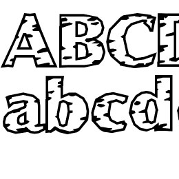 White Birch Font File