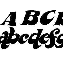 WickedSeventies Font File