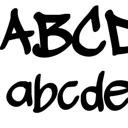 wickhop handwriting Font File