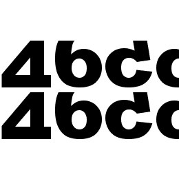 widznumber text 1 Font File