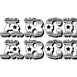 Wild West USA Font File