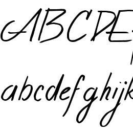 Wintered Debts Font File