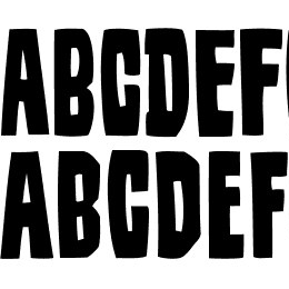 Wood Stamp Font File