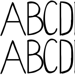 WoodCabin Font File