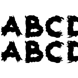 woodcutter carnage Font File