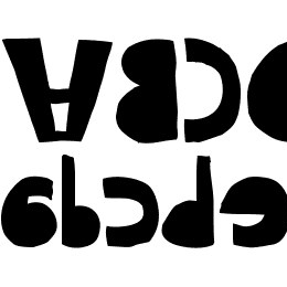 woodcutter del reves Font File