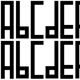 WOODCUTTER FUTURE Font File