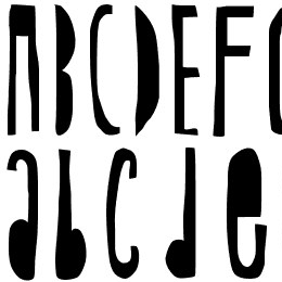 Woodcutter Gigantismo Font File