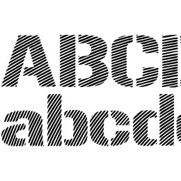 Woodcutter Optical Army Font File