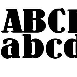 WoodenNickelBlack Font File