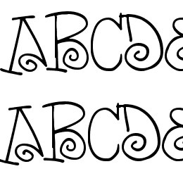 Words of love Font File