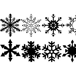 WWFlakes Font File