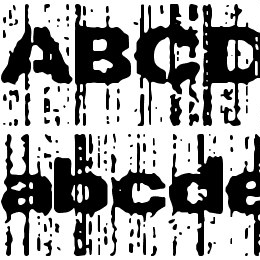 Xerox Malfunction (BRK) Font File