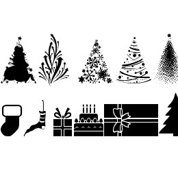 Xmas tfb Christmas Font File