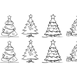 xmas tree Font File