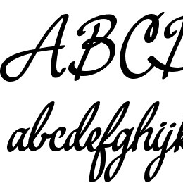 Yerbaluisa Font File