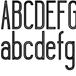 Ygraine Skeleton Font File