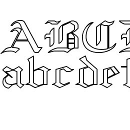 Yold Anglican Font File