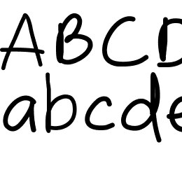 ZakirahsCasual Font File