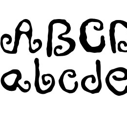 zawijasy Font File