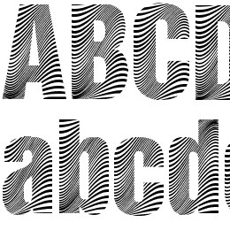 Zebretica Font File