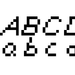 Zelda DX TT -BRK- Font File