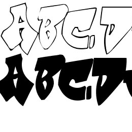 Zit Graffiti Font File