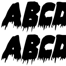 Zombie Control Italic Font File