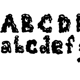 ZombieGuts Font File