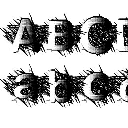 ZombieScratch Font File