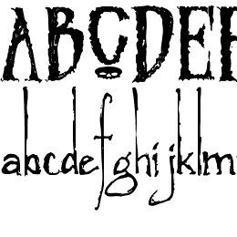 Zombified Font File