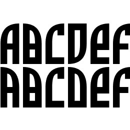 zonerider Font File