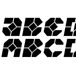 Zoom Runner Semi-Italic Font File